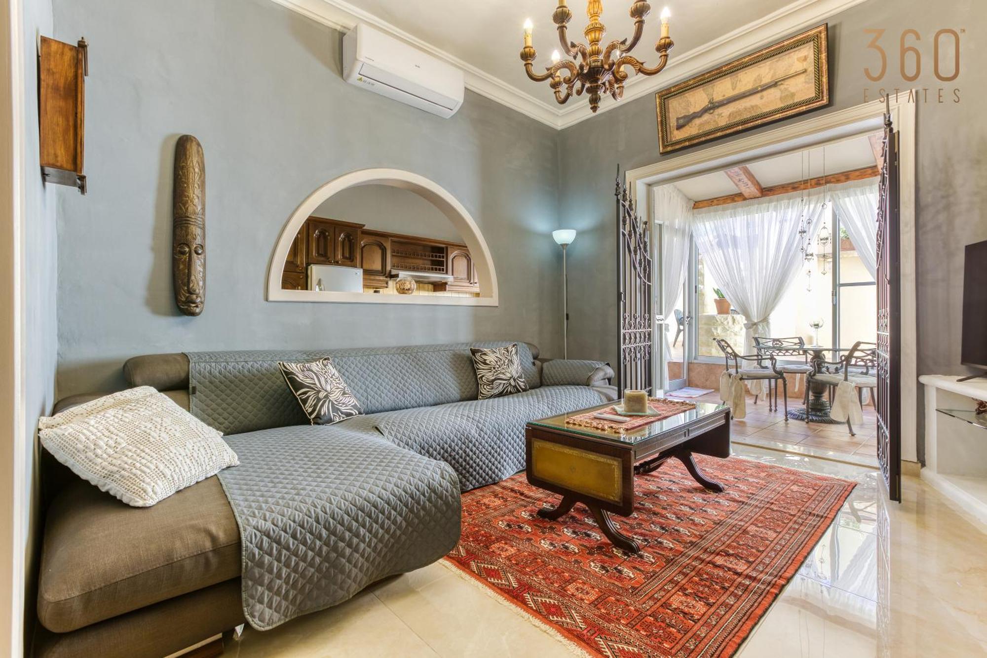 A Lovely 3Br Maisonette In Lovely Town Of Rabat By 360 Estates Exteriér fotografie